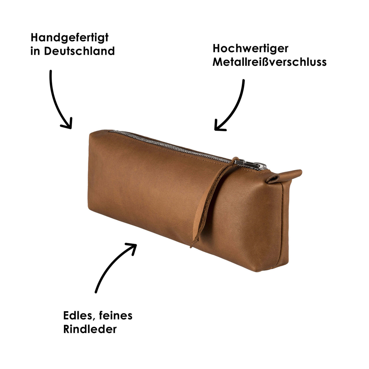 Schreibtischunterlage Stifteetui Bundle, Wunschleder